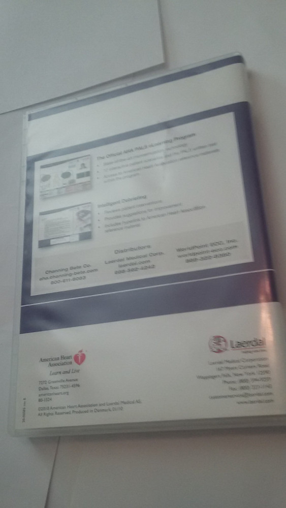 heartcode PALS software on CD part 1 cognitive AHA