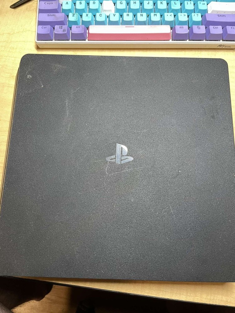 ps4 console 2 controllers and games