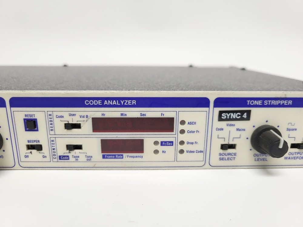 Brainstorm SR-15+ Time Code Distripalyzer (Analyzer/Distributor/Reshaper/Strip)