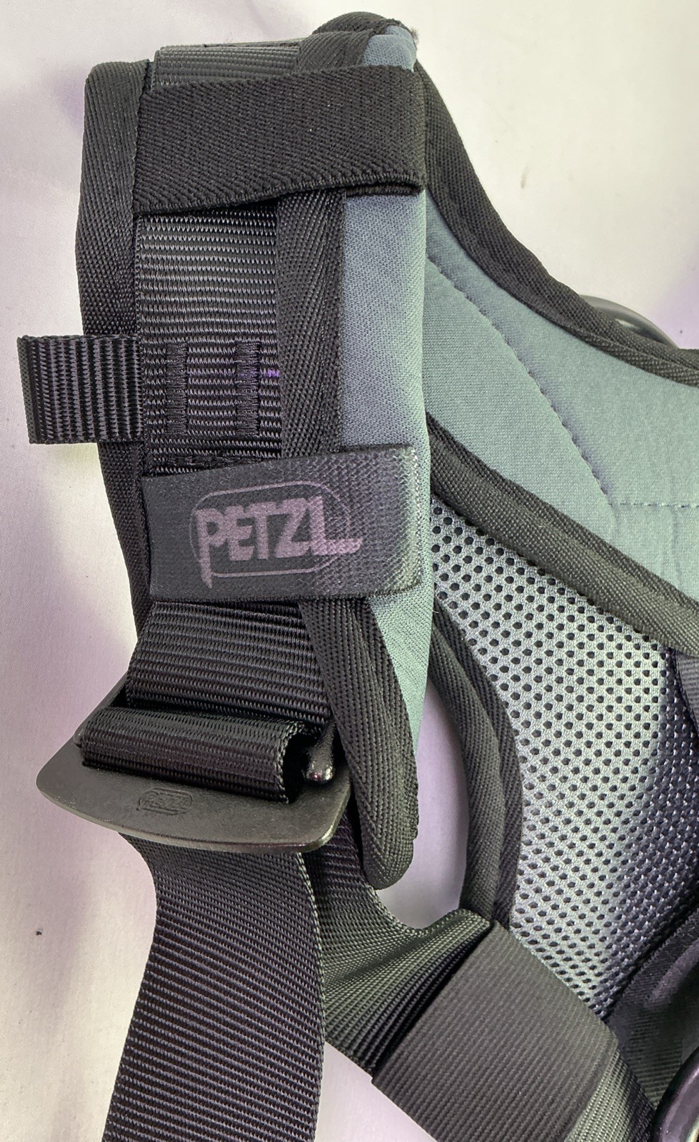 Petzl Avao Bod Croll Fast Safety Harness-Black/Grey-Size: 1