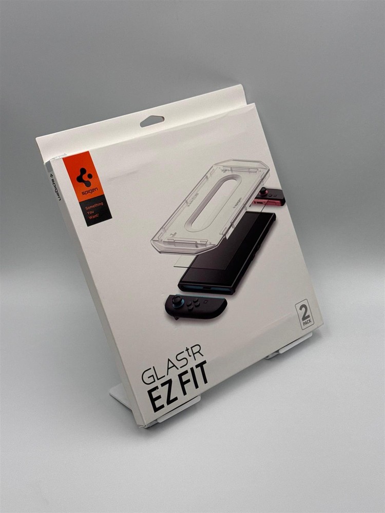 Spigen Glaster EZ Fit Screen Protector for Nintendo Switch 2 7.9" 2 Pack