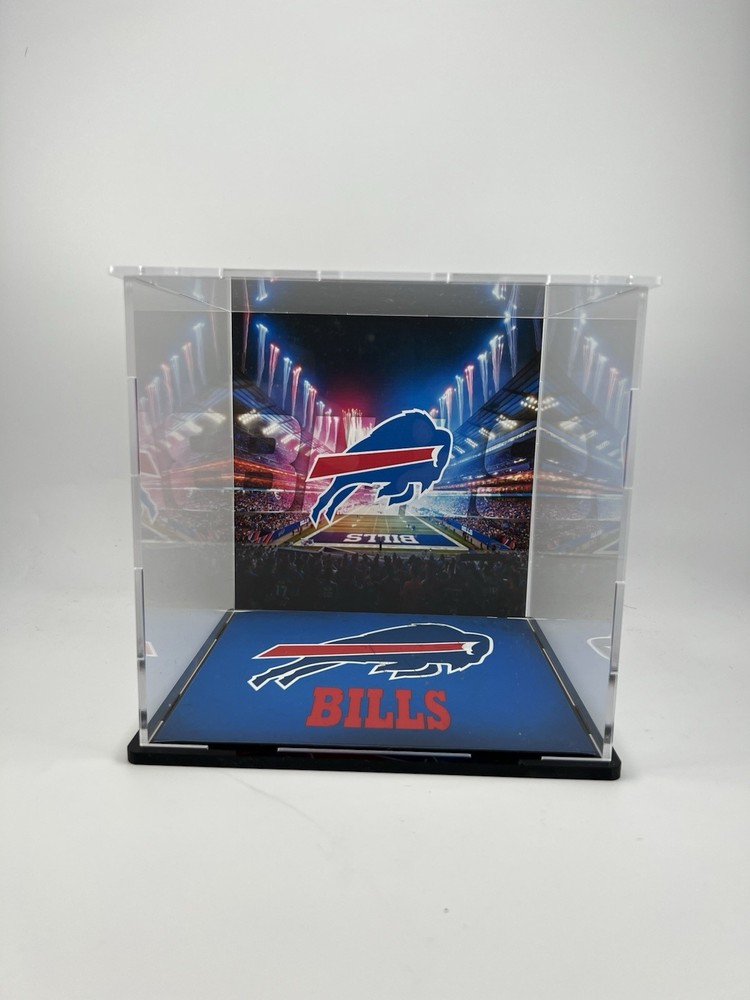 Buffalo Bills Custom Mini Helmet Display or Card Display