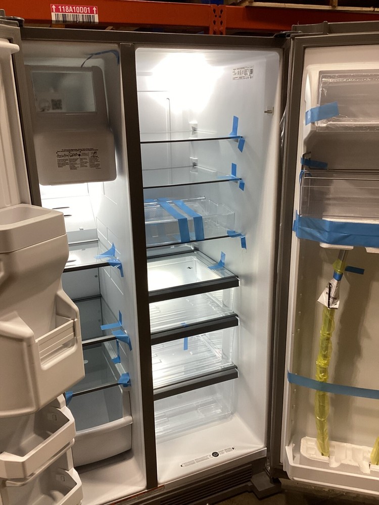 Whirlpool 21.4-cu ft Side-by-Side Refrigerator with Ice Maker