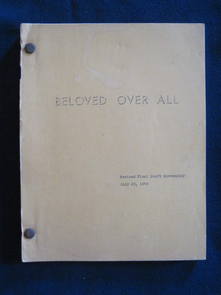 ORIGINAL SCRIPT - OUR VERY OWN - ANN BLYTH, FARLEY GRANGER 1949