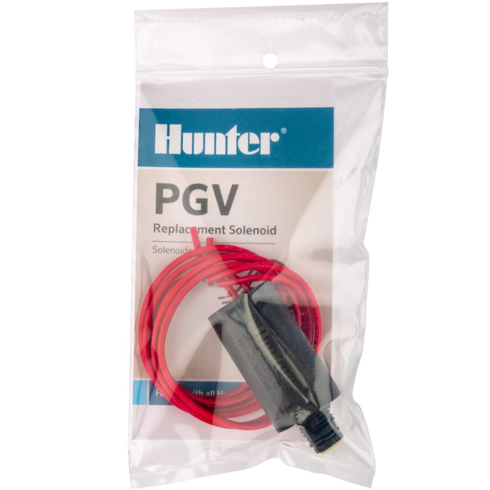 Hunter 24V Sprinkler Valve Solenoid Replacement for Irrigation Systems