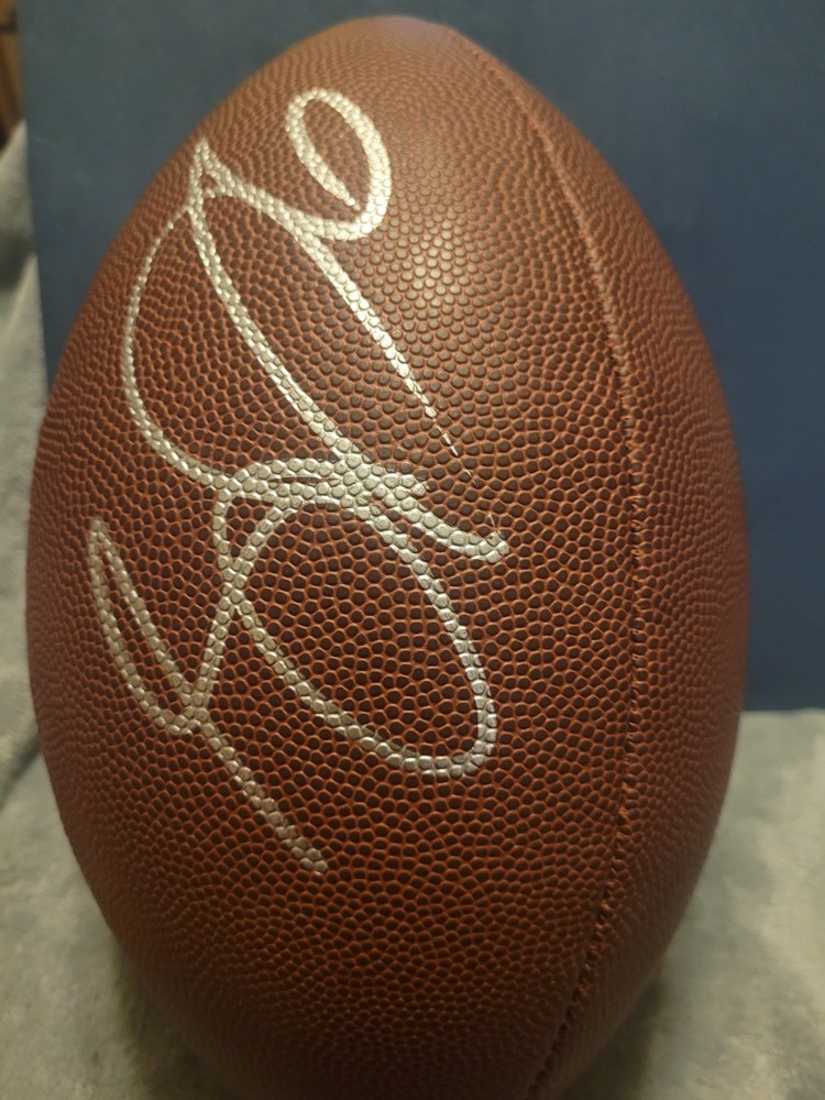 Sam Darnold Autographed Wilson NFL Football - With CoA