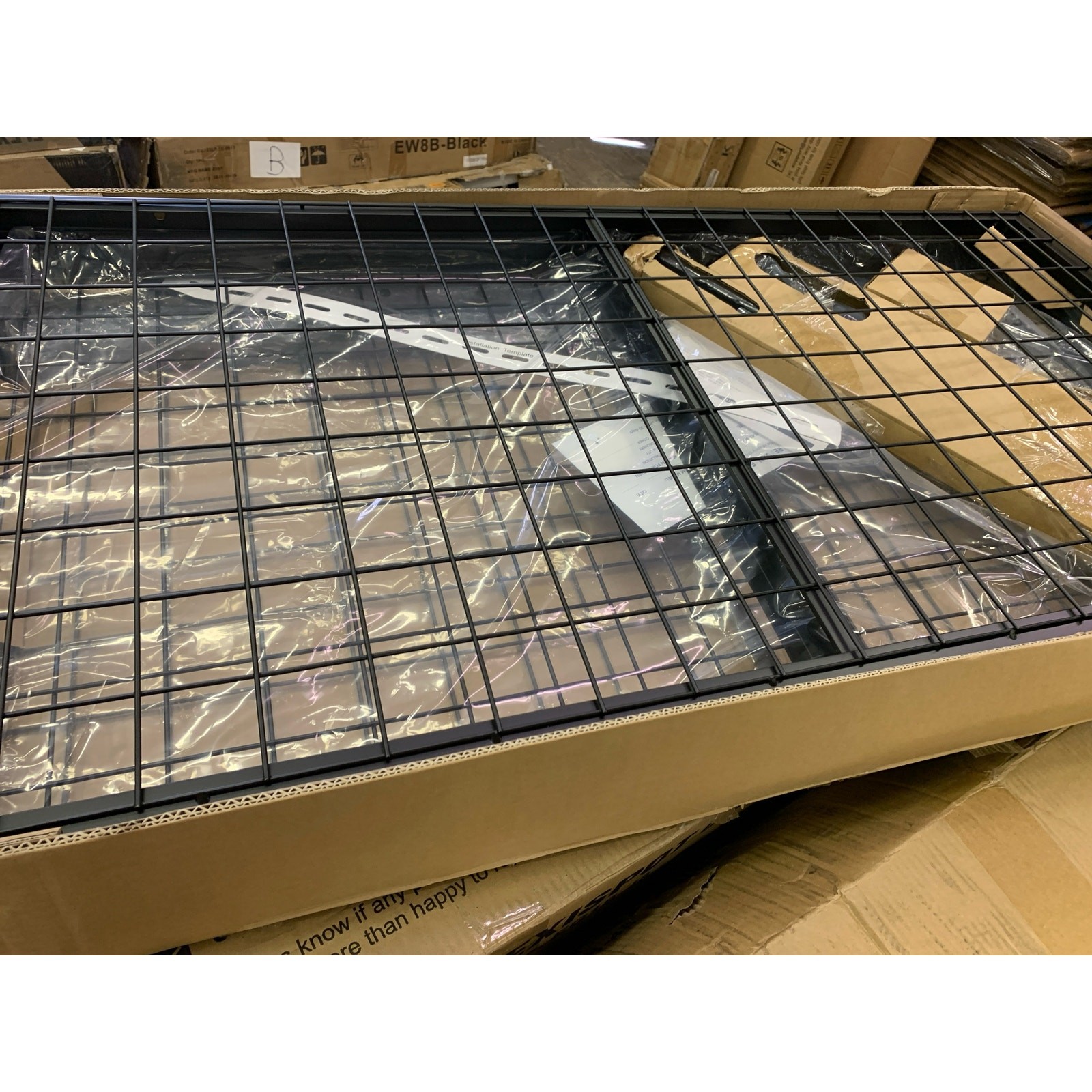 FLEXIMOUNTS 4'X6' Heavy Duty Overhead Adjustable Ceiling Storage GR46 - Black