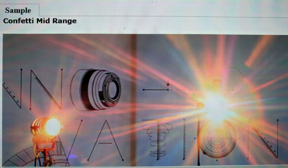 Schneider MPTV 4x5.65" True-Streak Confetti Rectangular Filter