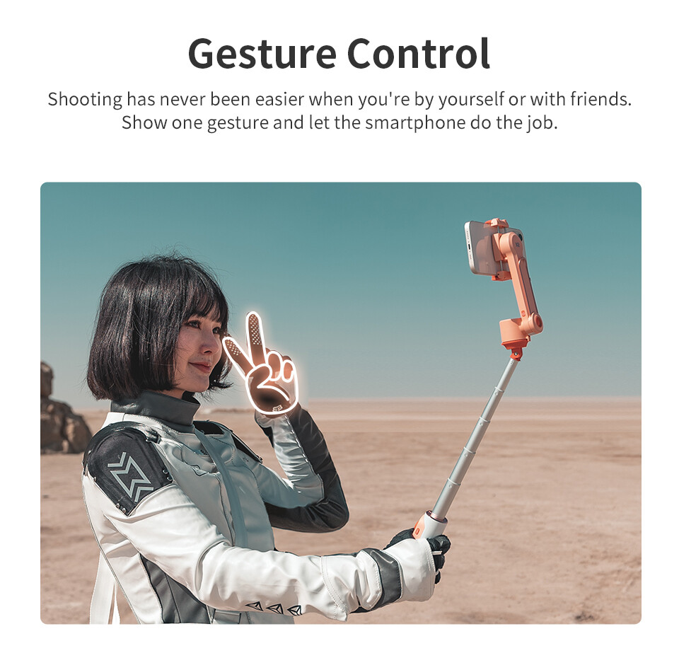 ZHIYUN Smooth X2 Gimbal Stabilizer combo Extendable Handheld iPhone Android