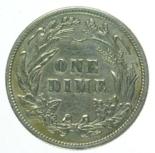 1912 US Barber Dime Ten Cent Coin C237229