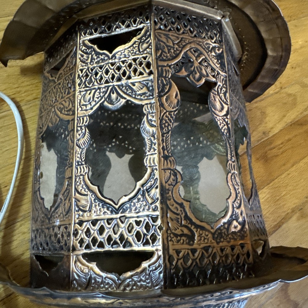 Vintage Copper Wall Light