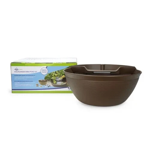 Aquascape AquaGarden Mini Pond Kit in Mocha, New Pond Kit