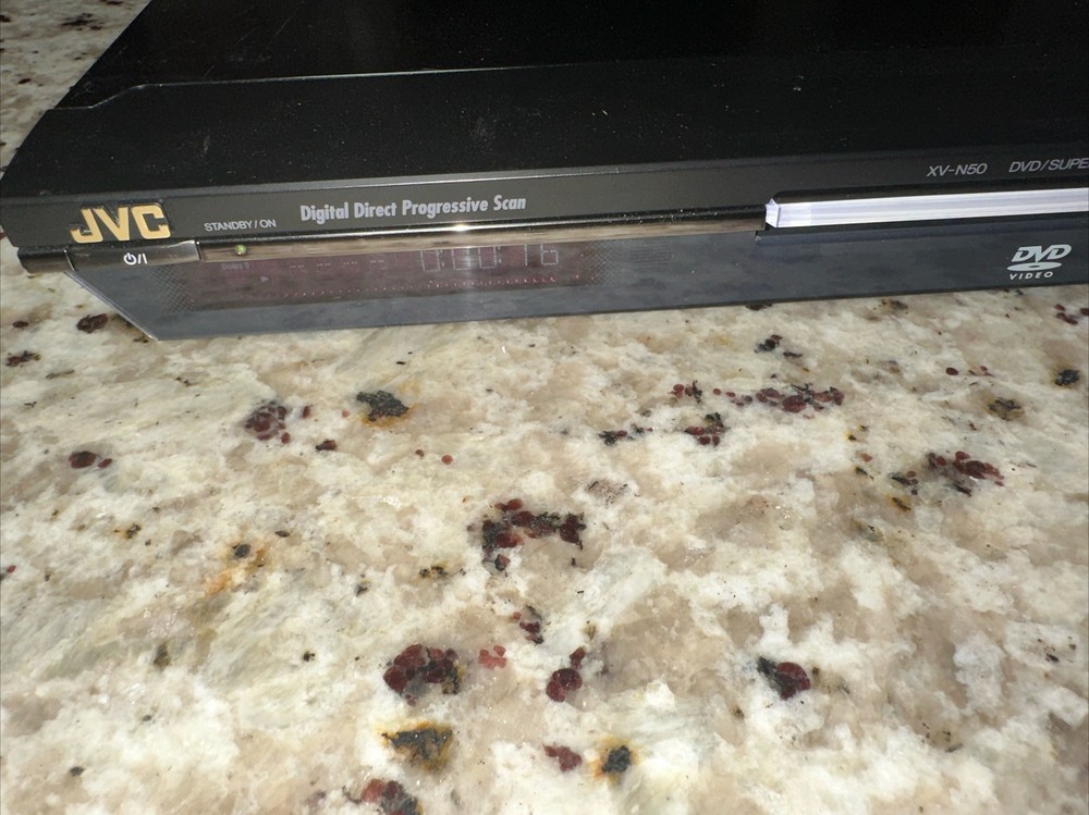 JVC XV-N50 DVD Player Works No remote