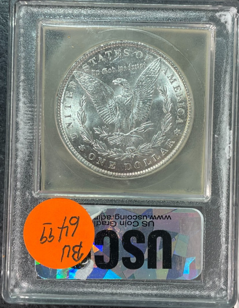 1890-P MORGAN SILVER DOLLAR ~BU ~NICE COIN~REF#USC