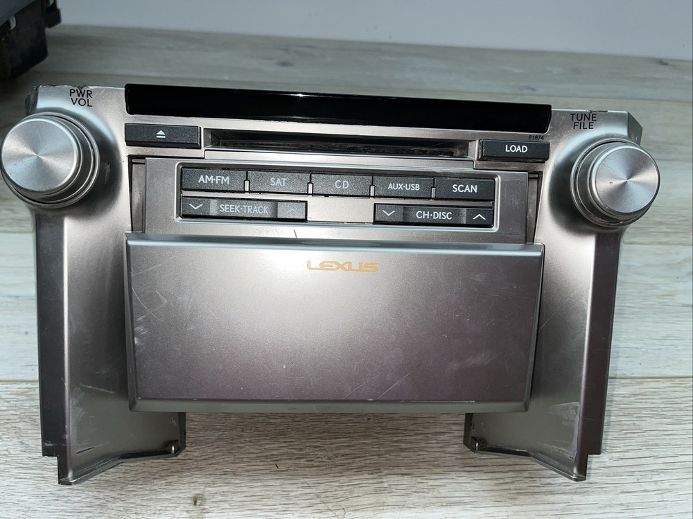 11 Lexus GX460 receiver, cd player dash control unit 86120-60f50
