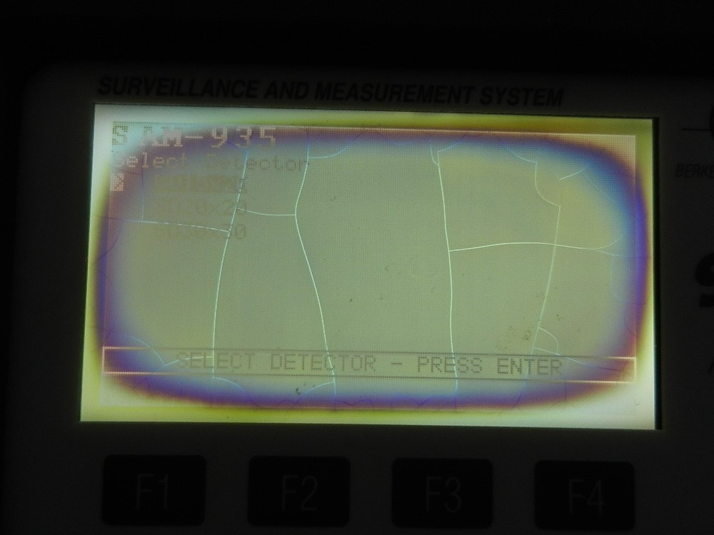 Berkeley Nucleonics Corp BNC Model SAM 935 1B-G Portable Gamma Spectroscopy