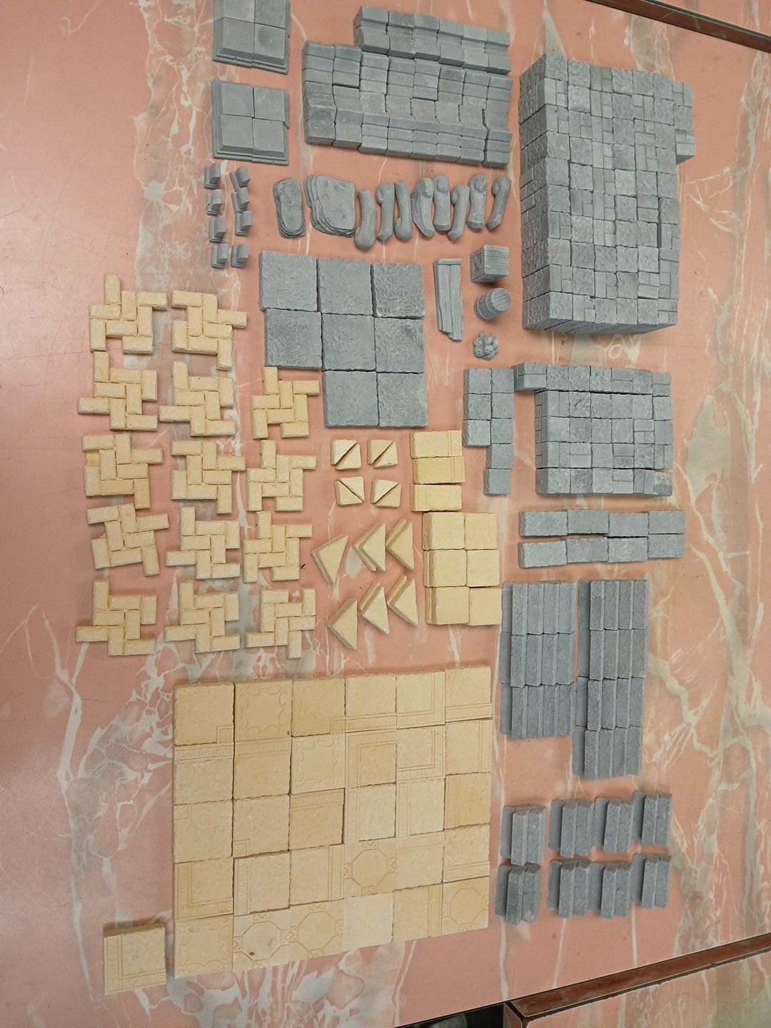 250+ Blocks Dungeons & Dragons RPG Tabletop Miniature Wargaming Terrain Lot