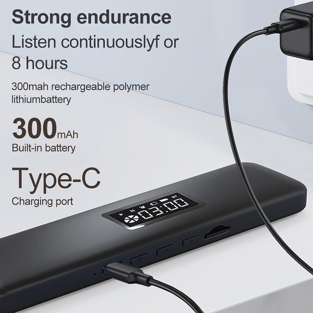 Sleep Bluetooth 5.3 Wireless Rechargeable Innoviative Bone Conduction Speaker