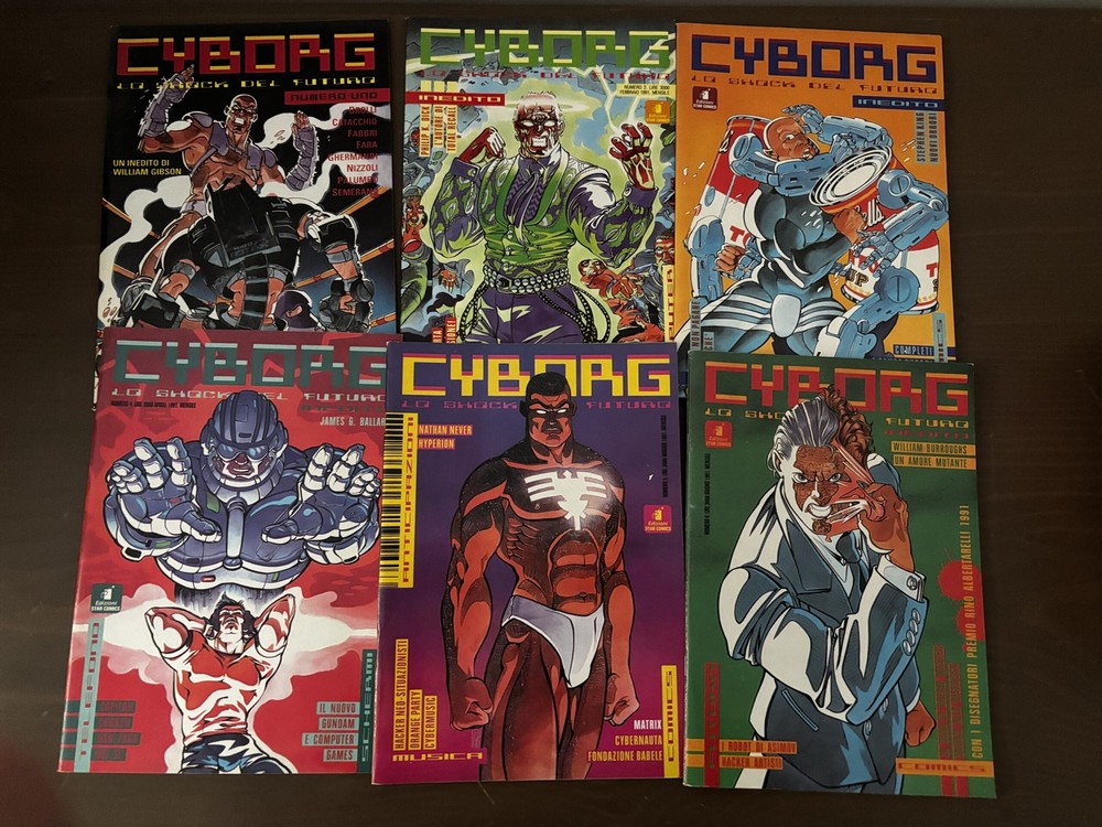 Cyborg No.1 to 6 - Star Comics