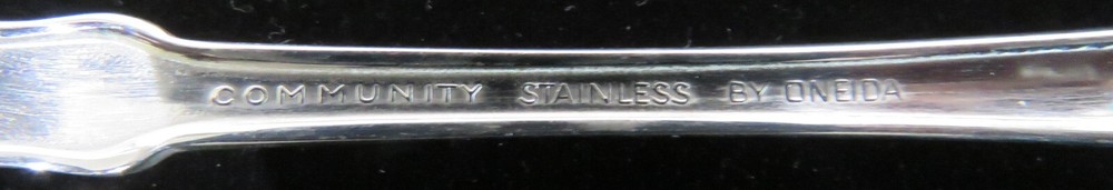 LADY HAMILTON pattern by ONEIDA Stainless 3 Serving Cold Meat Forks uu