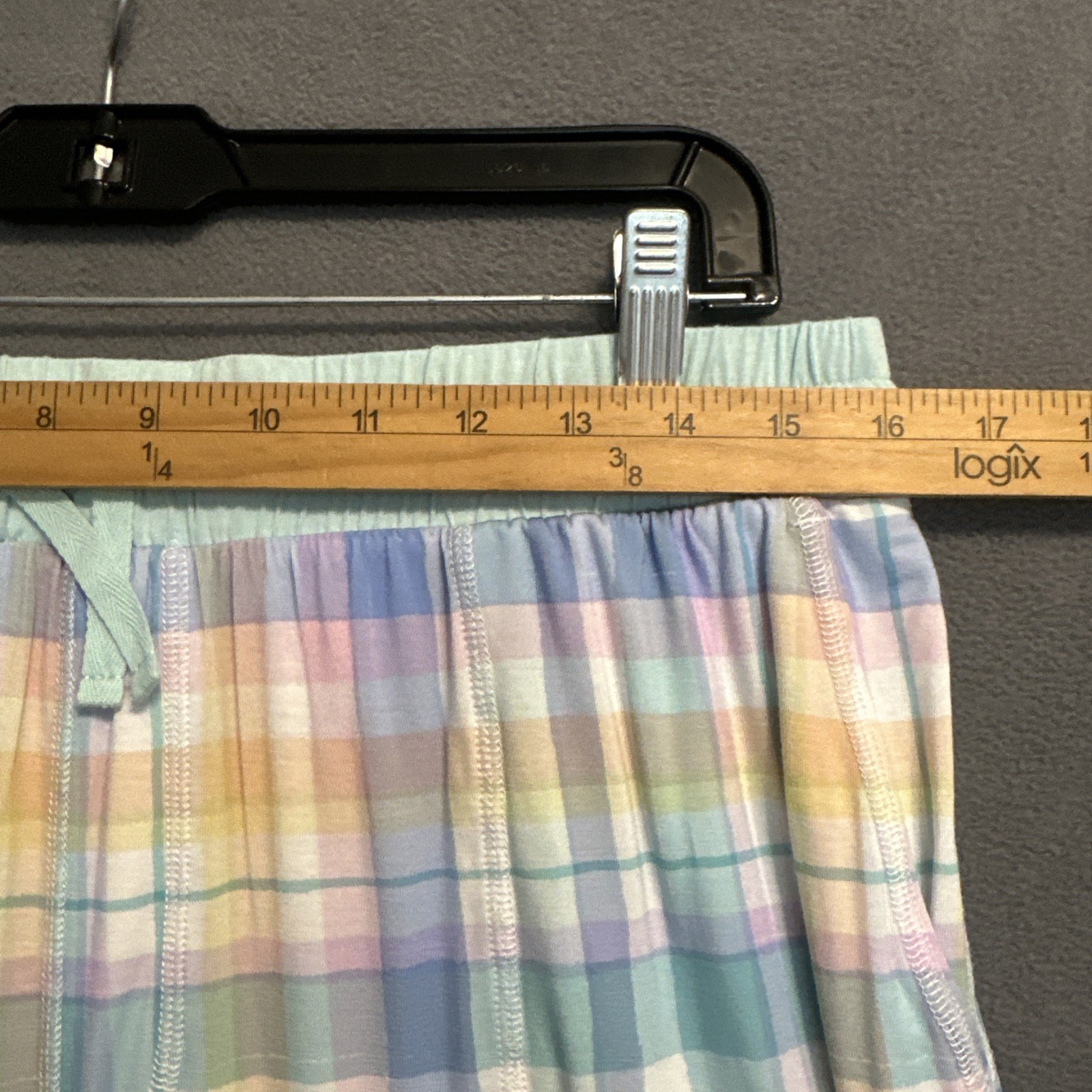 Little Sleepies Daddy & Me Bamboo Sleep Shorts Pajamas Mens XXL Pastel Plaid