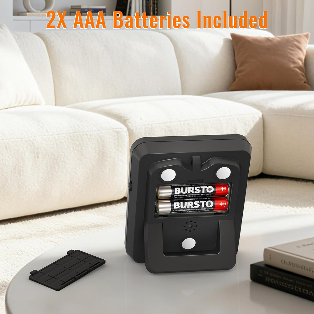 Digital Dual Kitchen Timer 3 Channels Triple Countdown Timer for Cooking Display