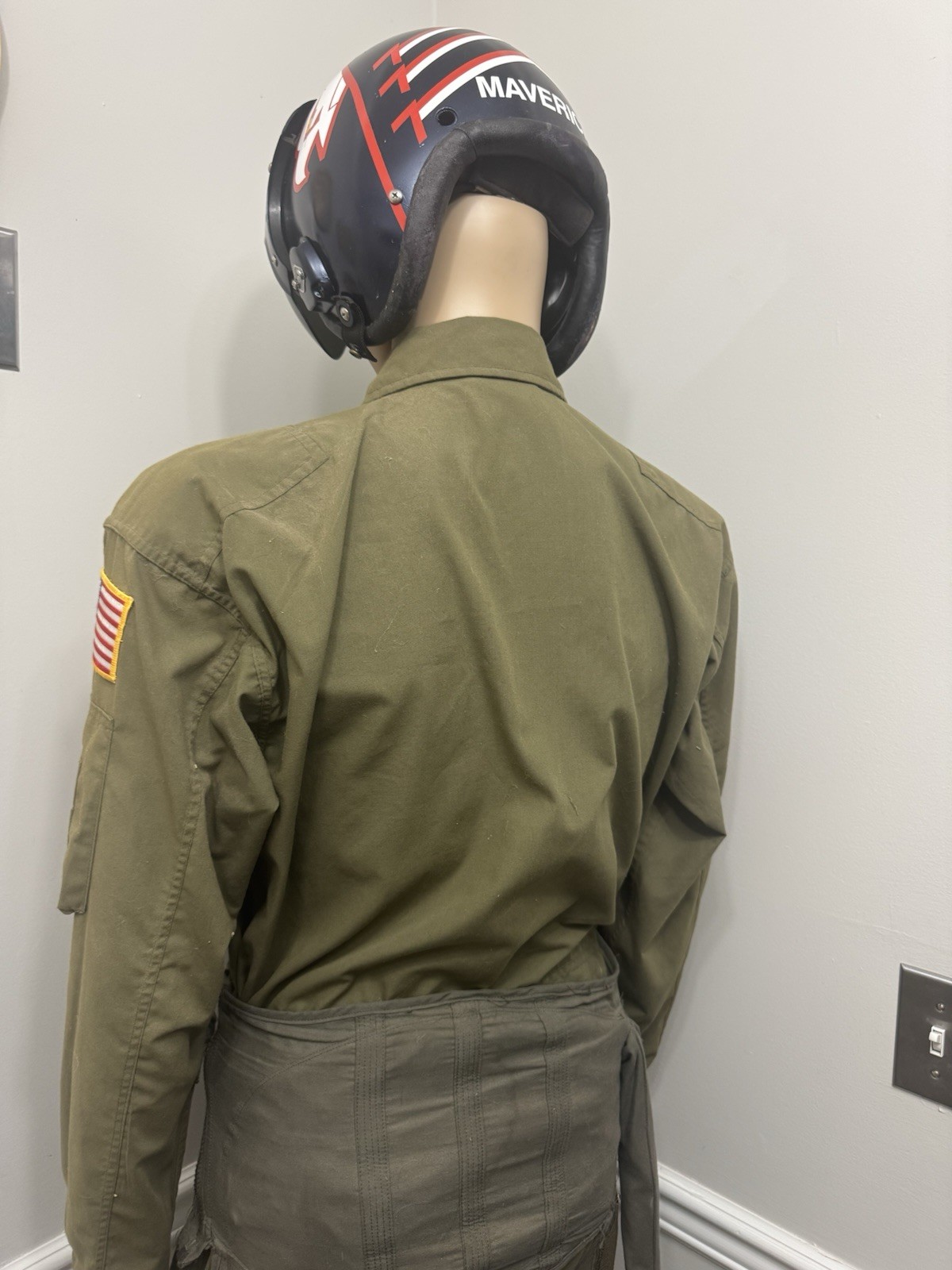Top Gun Maverick Flight Suit Helmet Mask Gentex VX-1 Helmet Type USAF Full Setup