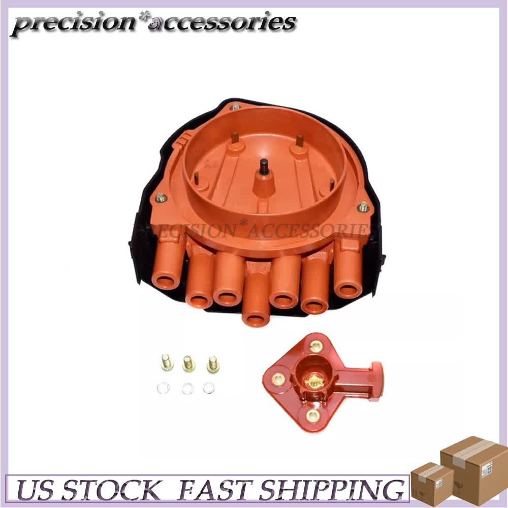 1Set Distributor Cap Rotor Kit 12111725070 Fits For BMW E23 E24 E28 E30 E31 E32