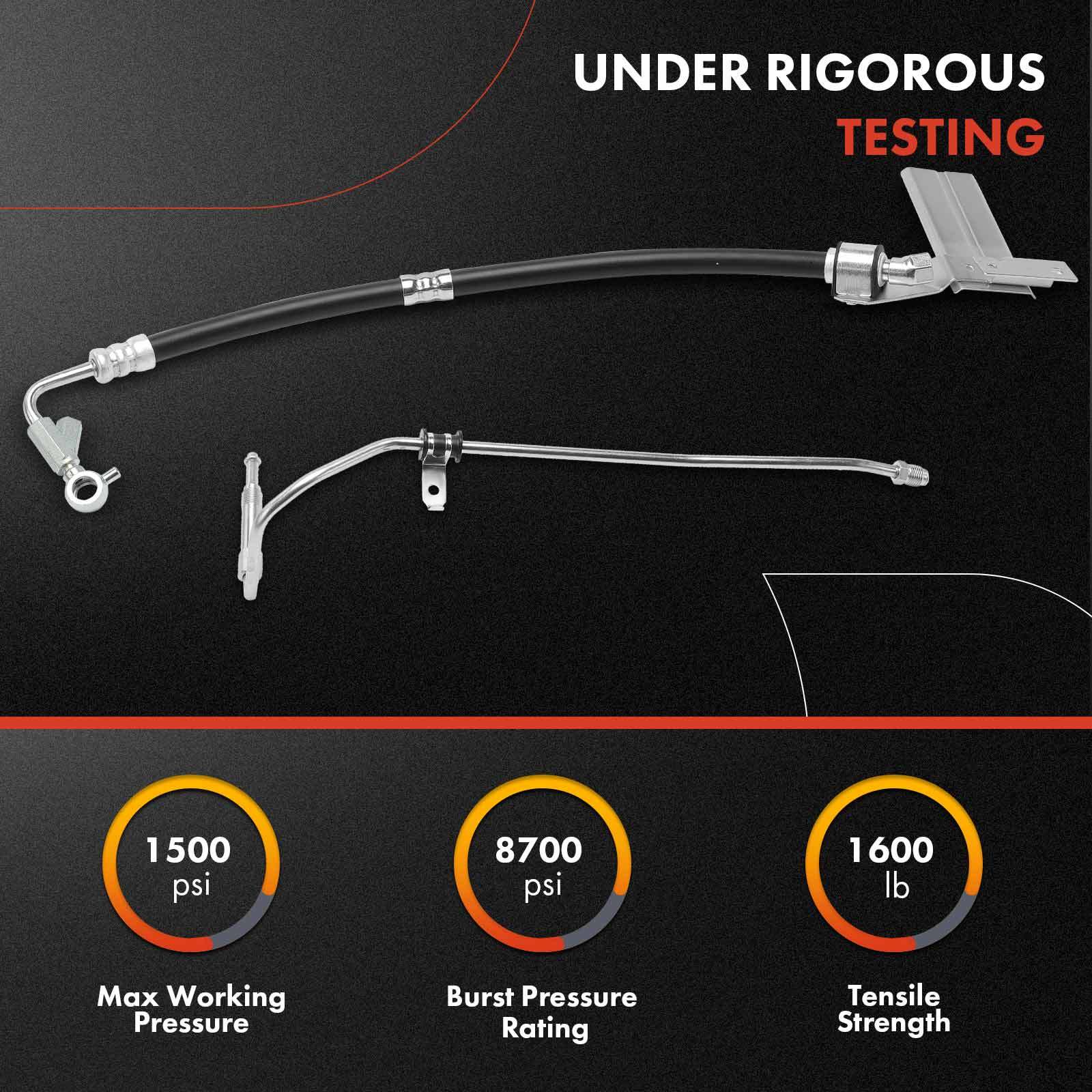 Power Steering Pressure Line Hose Assembly for Nissan Pathfinder Frontier Xterra