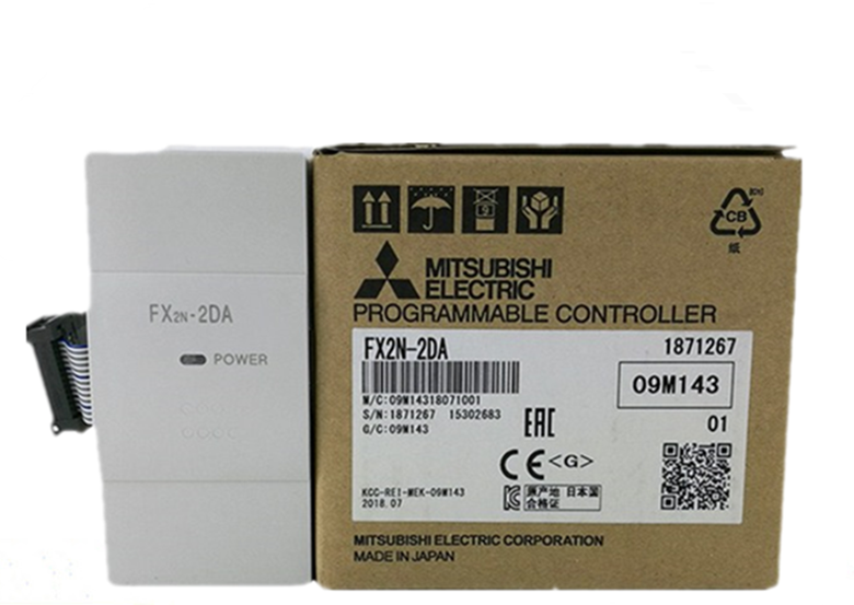 Mitsubishi Expansion Module FX2N-2DA Programmer Controller 2-channel Output