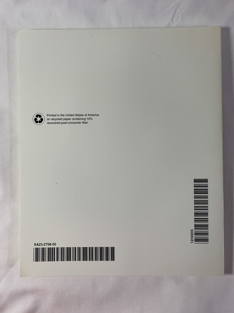 1996 IBM 25F/2 Service Guide