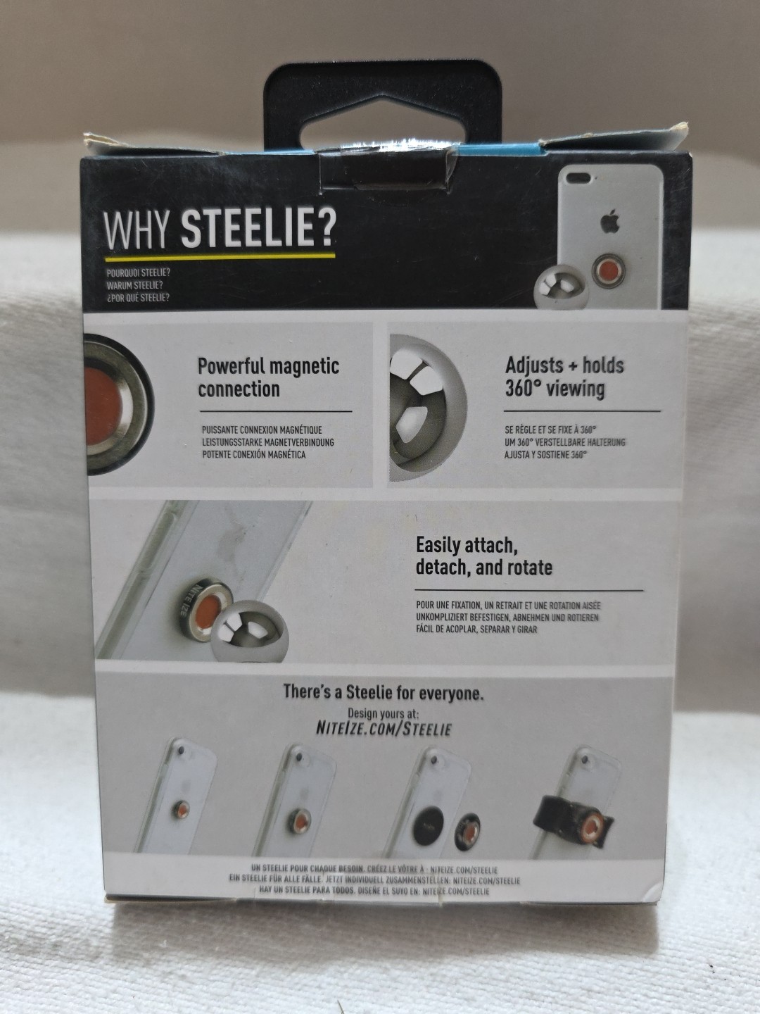 Nite Ize Steelie 360° Magnetic Mount Original Dash Kit
