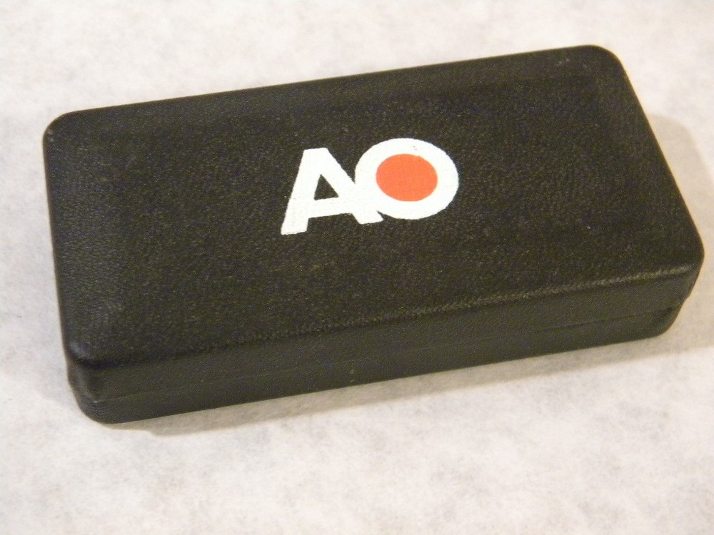 A.O. Stage Micrometer with Case