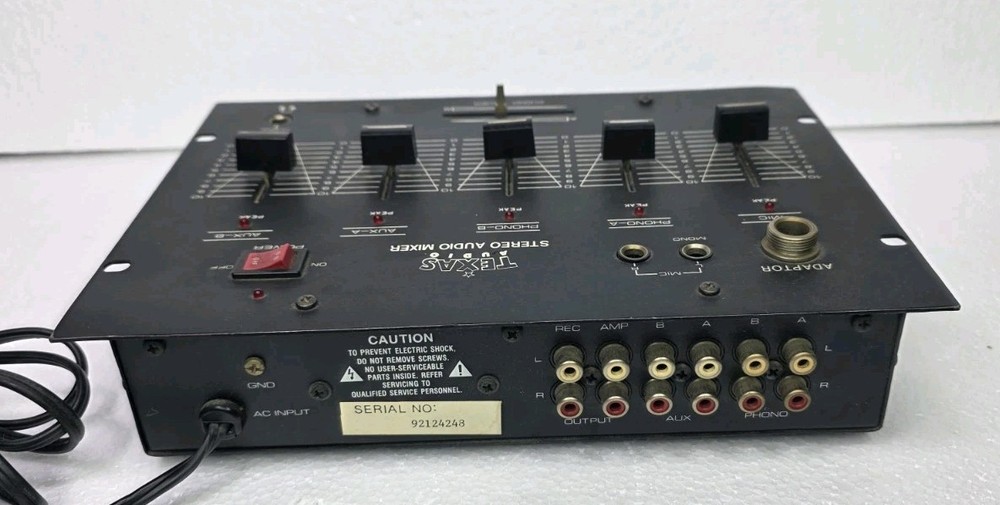 Texas Audio Stereo Audio Mixer