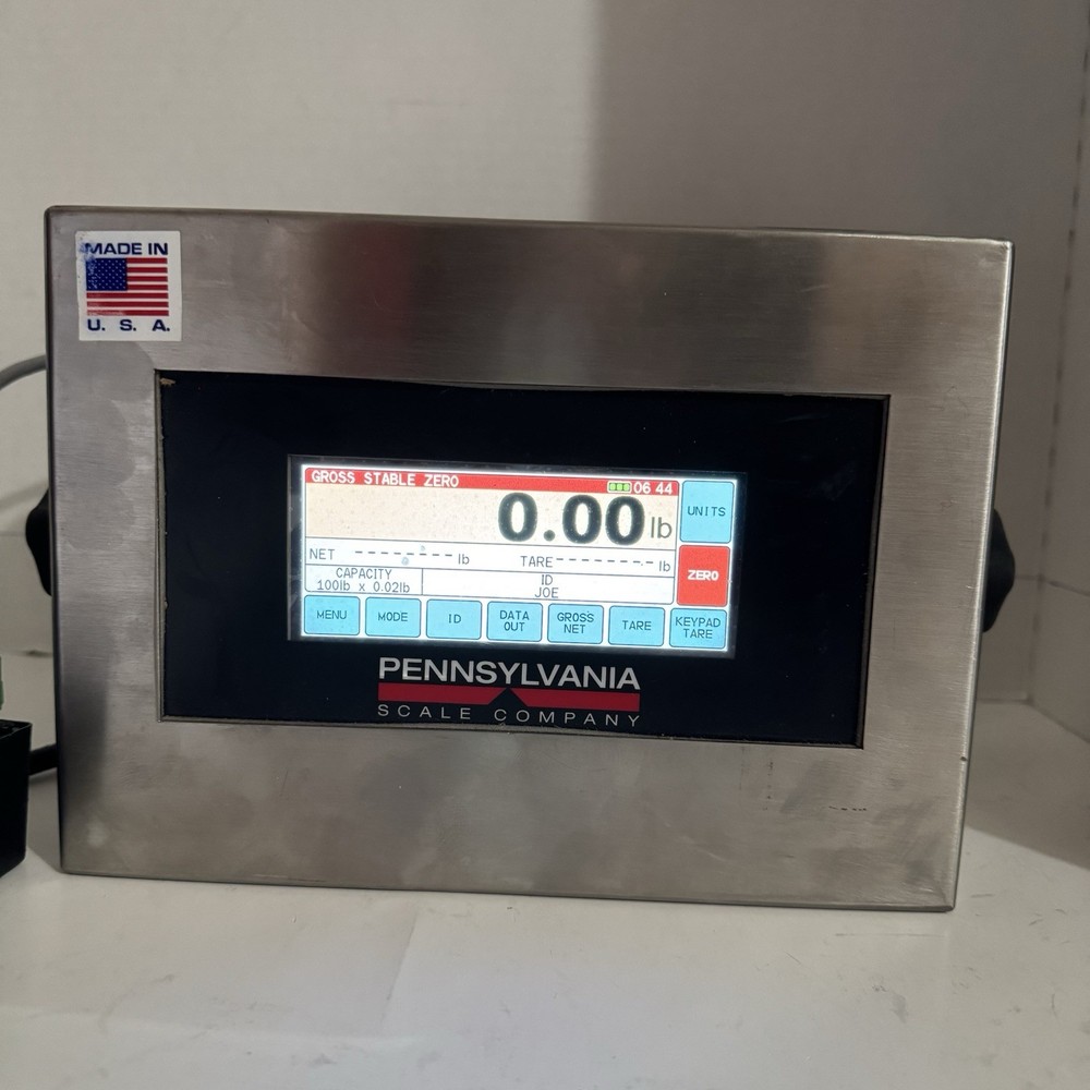 Pennsylvania Scale Co. Model 7800 M Class III Touchscreen Counting Indicator