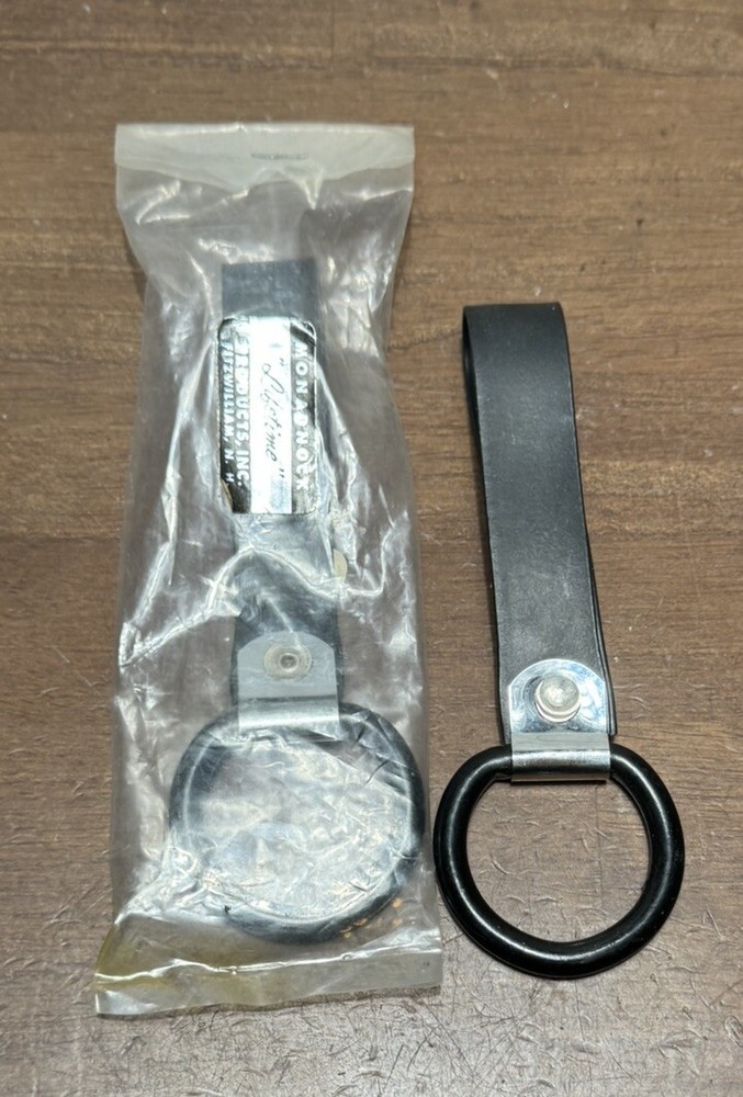 2 Vintage Monadnock Baton Ring Black Holder Holster