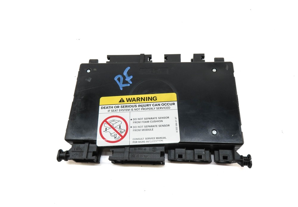 2012 MERCEDES E CLASS COUPE (W207) FRONT RIGHT PASSENGER SEAT CONTROL MODULE