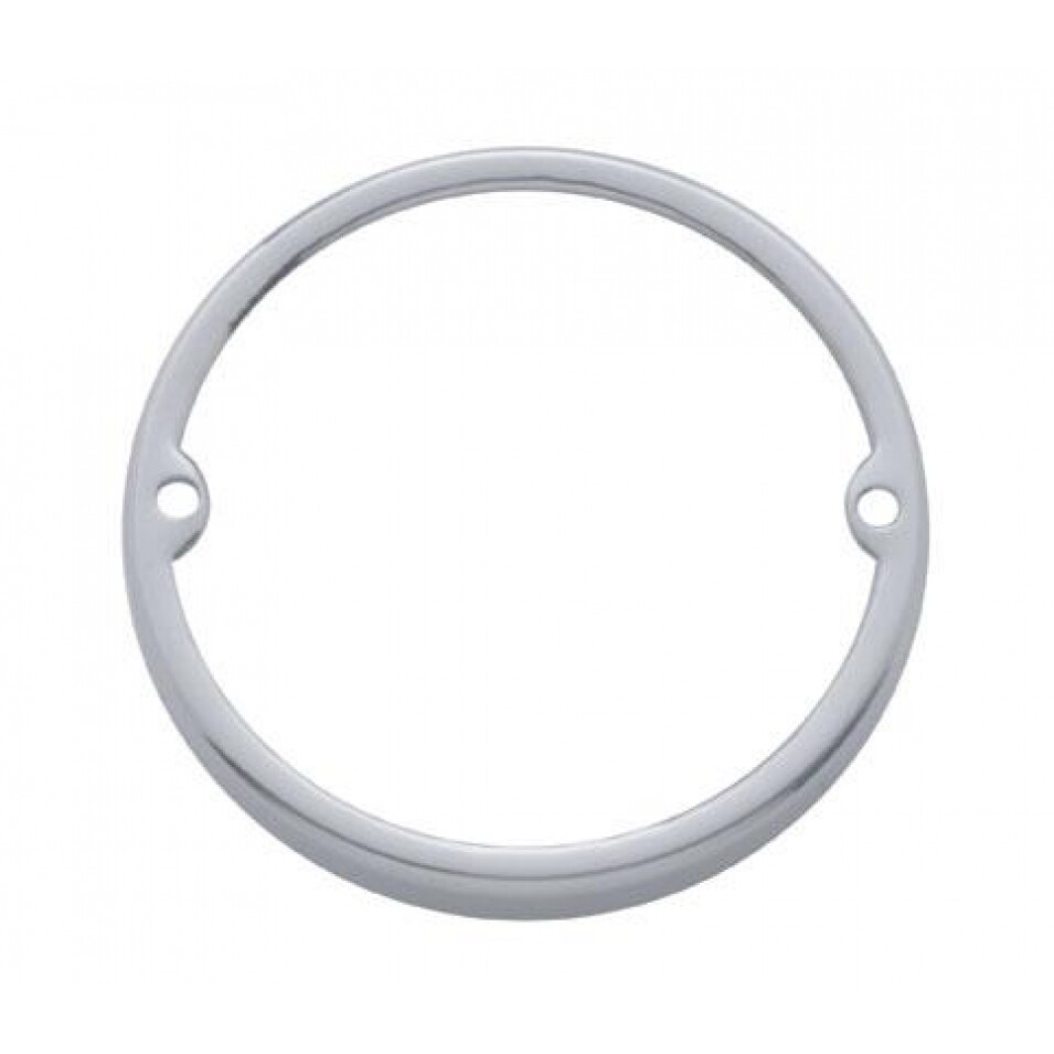 Light Bracket w/ Two 9 LED Dual Function "GLO" Lights - Amber LED/Clear Lens