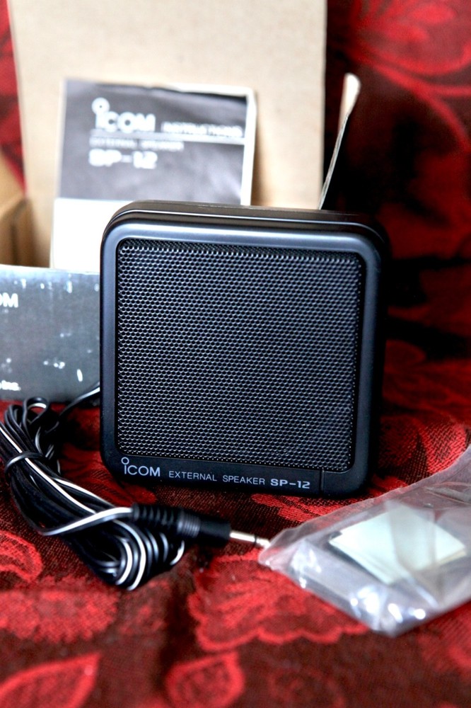 ICOM SP-12 External Speaker NEW IN BOX (NIB)