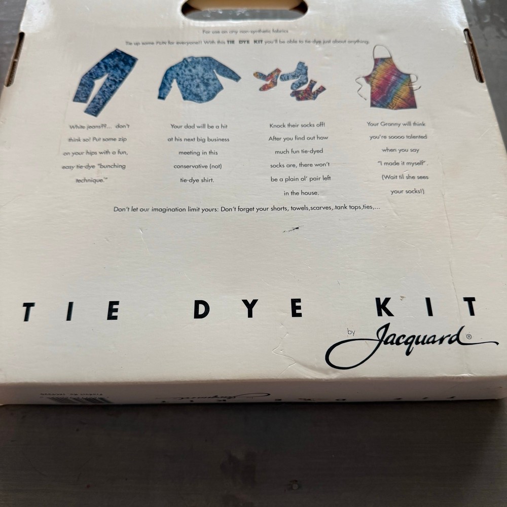 Jacquard Tie Dye Kit NIB