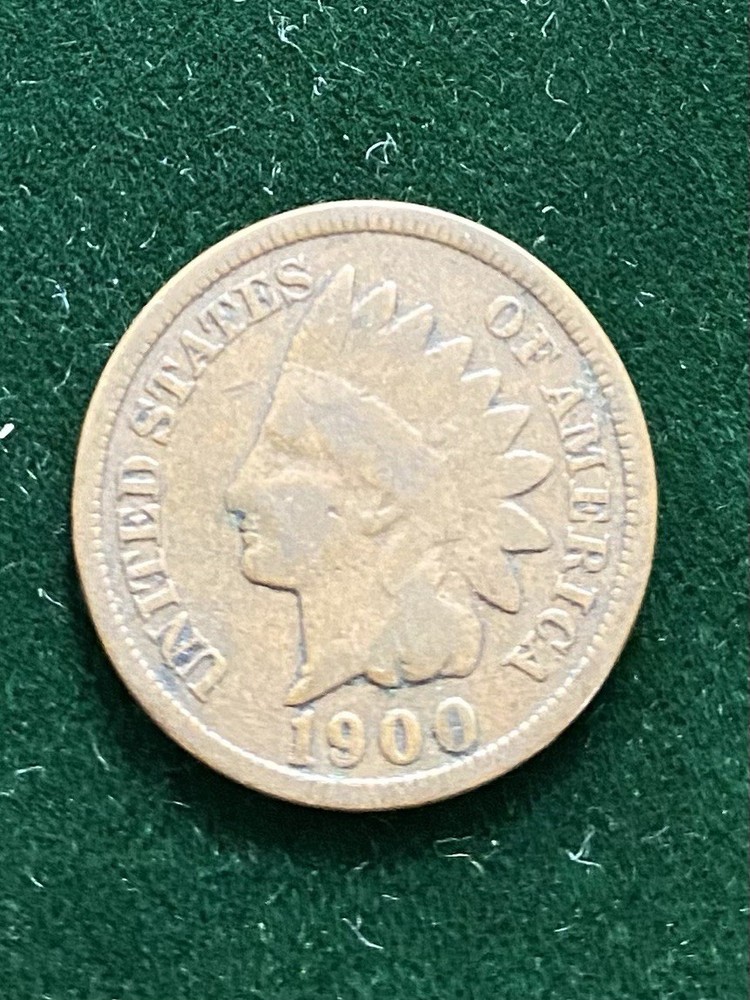 1900 indian head penny cent