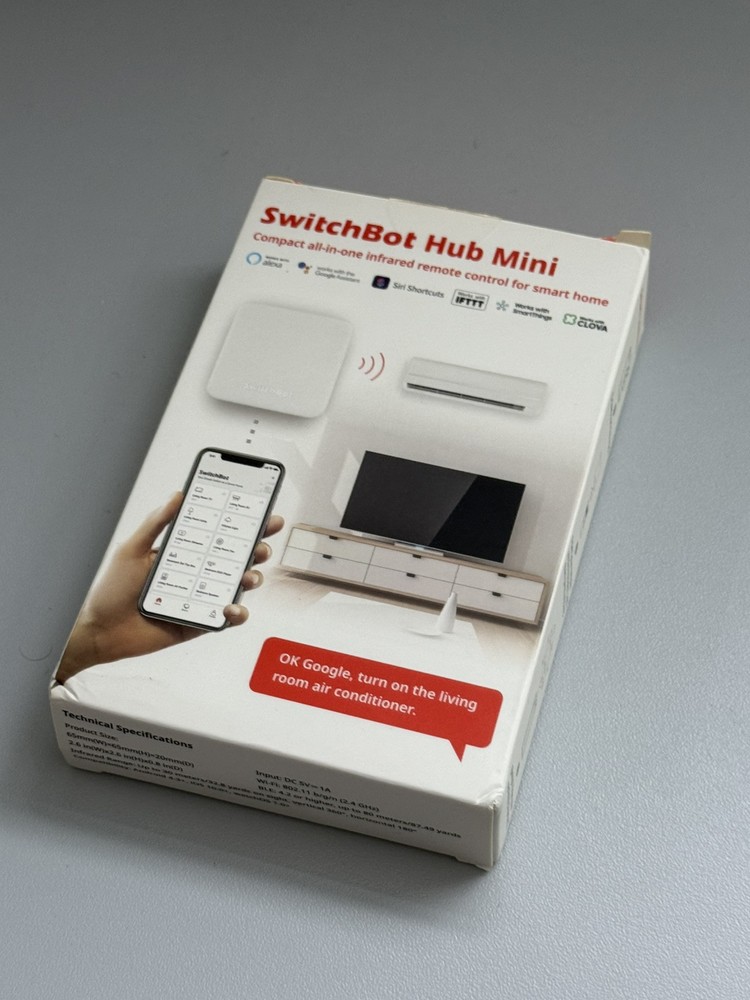SwitchBot Hub Mini — Infrared Remote Control for Smart Home (NEW)