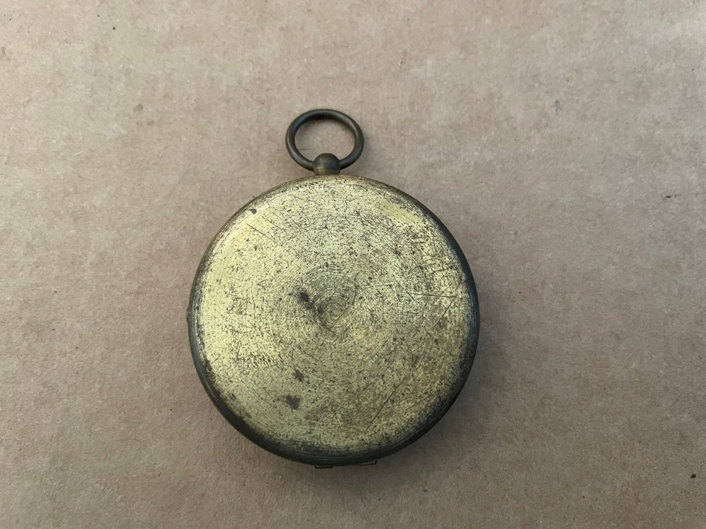 Vintage STELLAR Germany Pocket Brass Compass