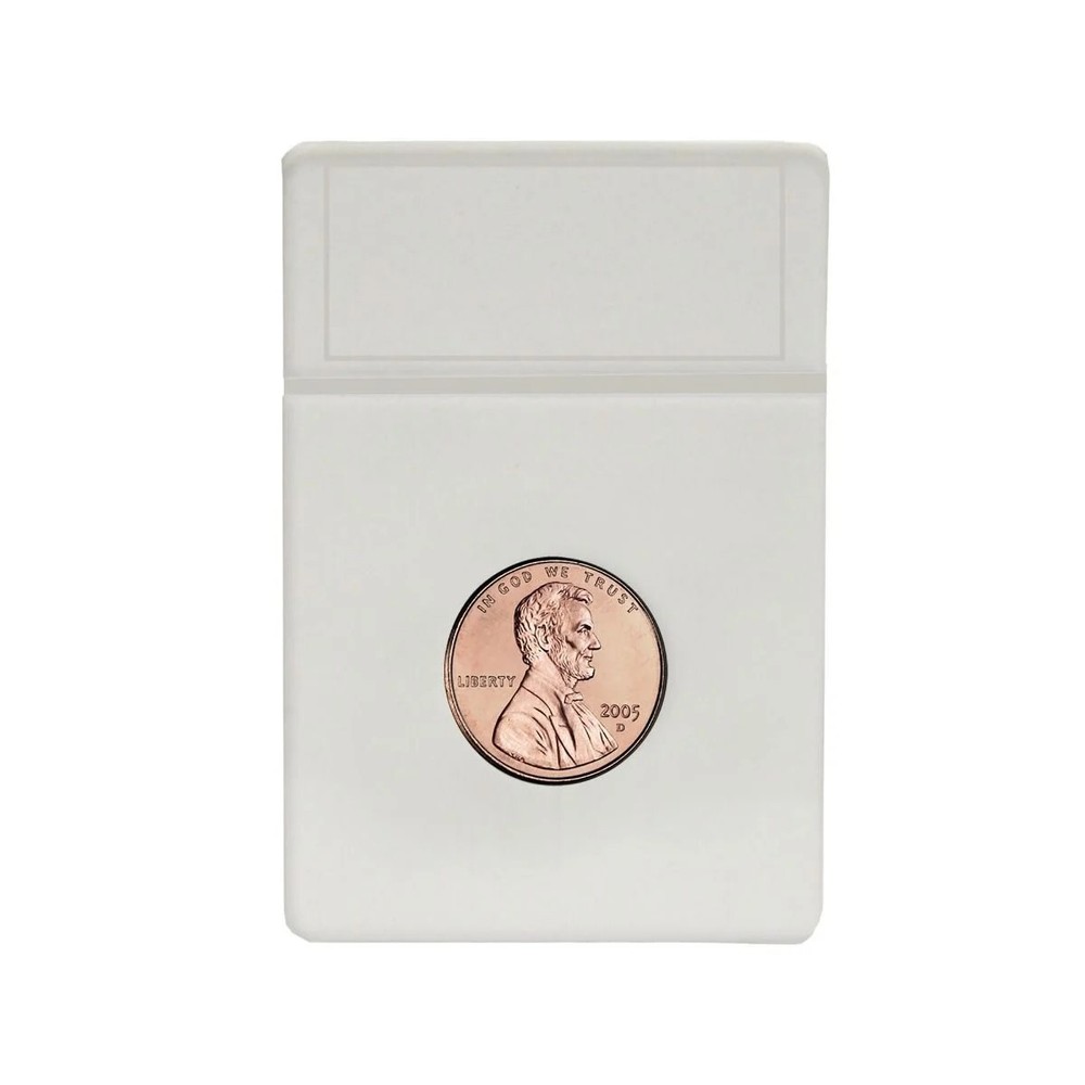 NEW 100pk BCW Penny Display Slab Insert- White Foam Insert