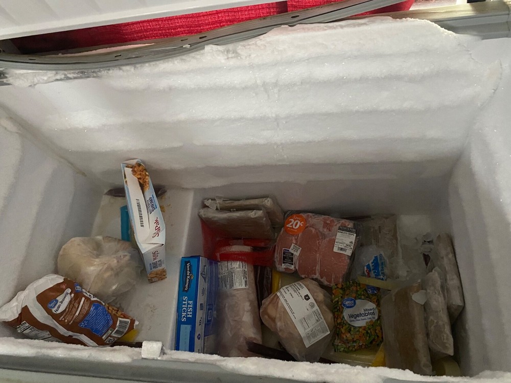 Compact chest freezer