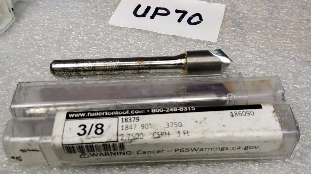 3/8" X 90°  CARBIDE COUNTERSINK CUTTER