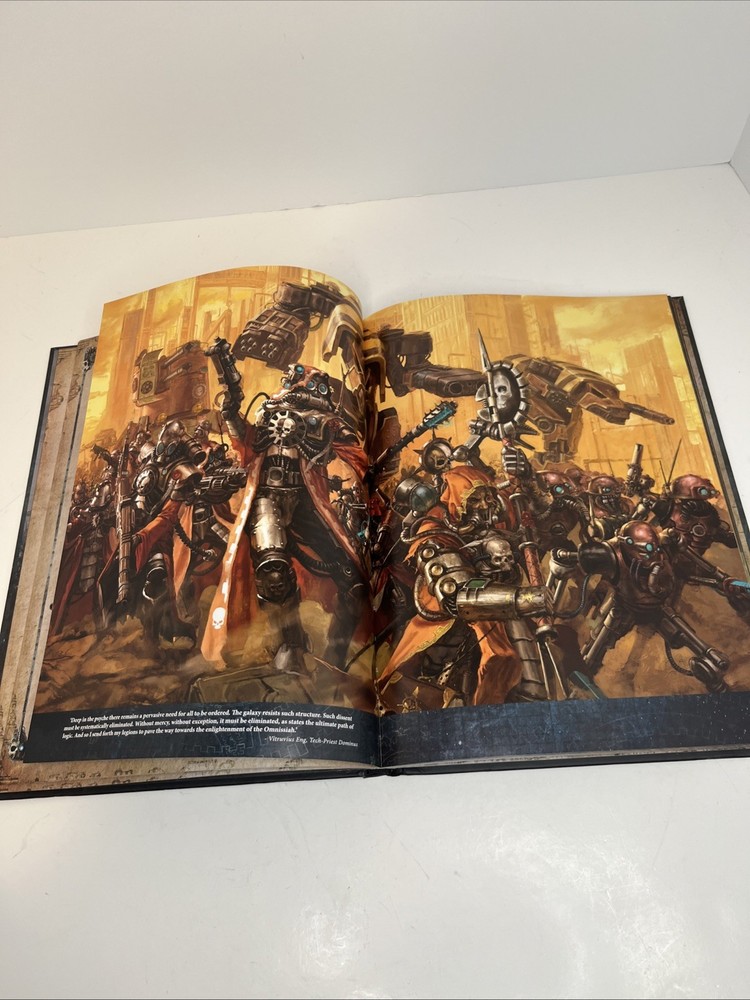 Codex Adeptus Mechanicus Book Warhammer 40000 Hardback Games Workshop 40K