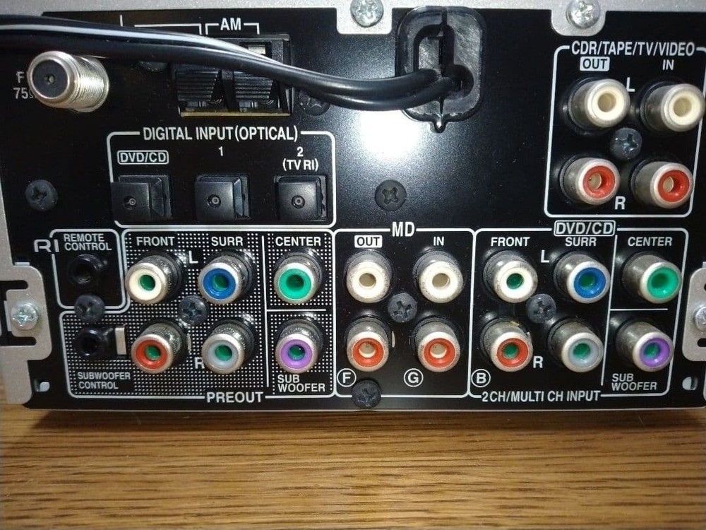 Onkyo PR-155SPX AV Controller Processor Powers On Untested Silver Japan