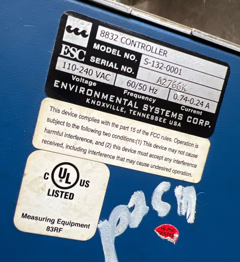 ESC 8832 DATA SYSTEM CONTROLLER S-132-0001 Used Surplus