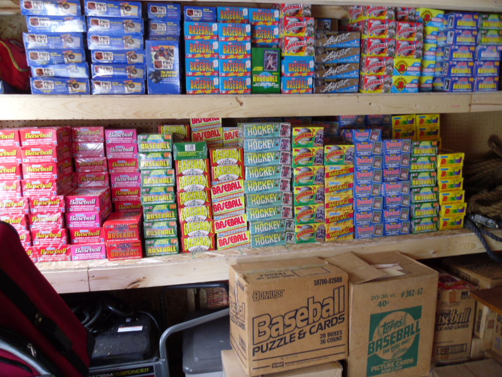 GIGANTIC ESTATE FIND OF VINTAGE UNOPENED PACK LIQUIDATION